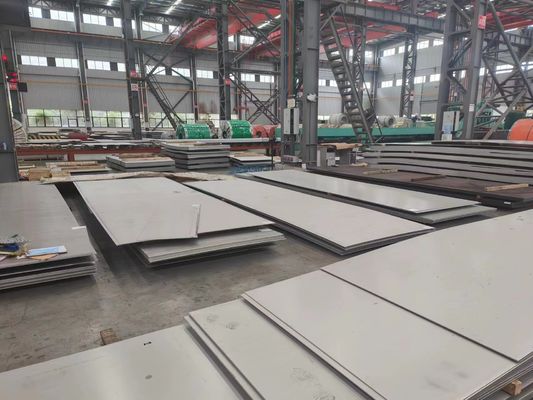 แผ่นโลหะสแตนเลสป้องกันการลื่น AiSi ASTM 317L 310S Stainless Steel Sheet