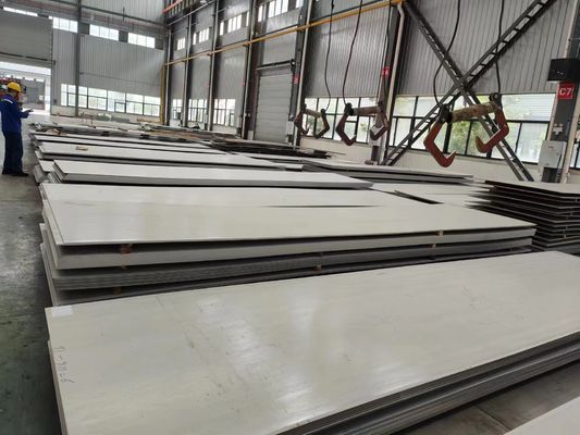 แผ่นโลหะสแตนเลสป้องกันการลื่น AiSi ASTM 317L 310S Stainless Steel Sheet