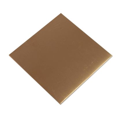 แผ่นโลหะทองแดง มาตรฐาน JIS H65 4x8 ขนาด หนา 0.5 มม