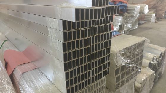 6063 6082 7075 ท่อกลมอลูมิเนียมพร้อมการรักษาพื้นผิวเชื่อมแบบอะโนไดซ์