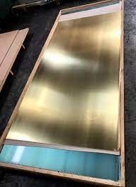 ASTM B152M แผ่นเพลททองเหลือง C1100 วัสดุ 0.5mm หนา 0.8mm